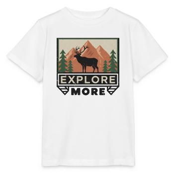 Entdecken Sie mehr Retro-Schilder für alpine Elche - Stanley/Stella Kinder T-Shirt MINI CREATOR  - Weiß - Vorne - Maike (125cm)