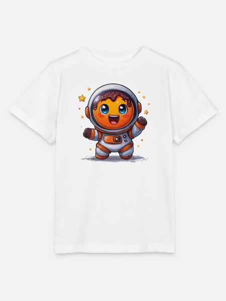 Astronauten-Donut im All - Stanley/Stella Kinder T-Shirt MINI CREATOR - Weiß