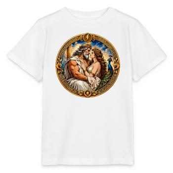 Zeus und Hera - Stanley/Stella Kinder T-Shirt MINI CREATOR  - Weiß - Vorne - Maike (125cm)
