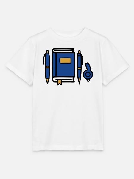 Buch Zeugnis Diplom Icon - Stanley/Stella Kinder T-Shirt MINI CREATOR - Weiß