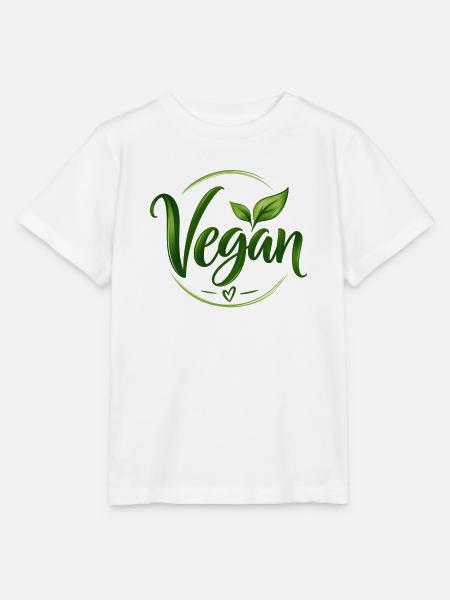 Vegan - Veganer - fleischfrei - fleischlos - Stanley/Stella Kinder T-Shirt MINI CREATOR  - Weiß