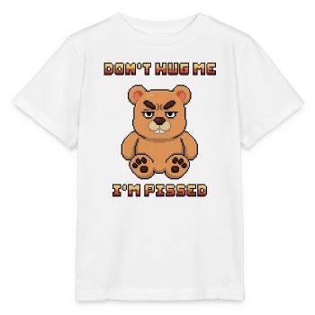 wütender Bär - Stanley/Stella Kinder T-Shirt MINI CREATOR  - Weiß - Vorne - Maike (125cm)