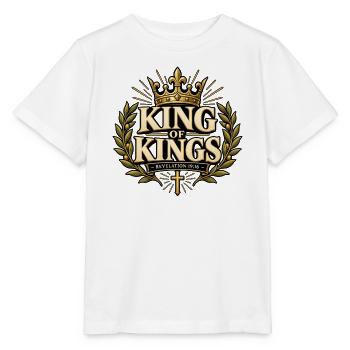 Jesus, König der Könige  - Stanley/Stella Kinder T-Shirt MINI CREATOR  - Weiß - Vorne - Maike (125cm)