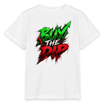 Burn the Dip – Krypto Graffiti - Stanley/Stella Kinder T-Shirt MINI CREATOR  - Weiß - Vorne - Maike (125cm)