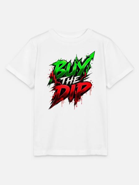 Burn the Dip – Krypto Graffiti - Stanley/Stella Kinder T-Shirt MINI CREATOR - Weiß
