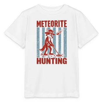  Meteoritenjagd Coyote Metalldetektion Retro - Stanley/Stella Kinder T-Shirt MINI CREATOR  - Weiß - Vorne - Maike (125cm)