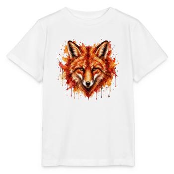 Fuchs  - Stanley/Stella Kinder T-Shirt MINI CREATOR  - Weiß - Vorne - Maike (125cm)