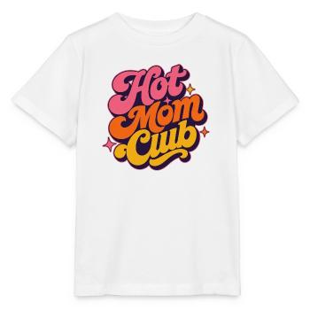 Hot Mom Club Muttertag Mama Retro Groovy Geschenk - Stanley/Stella Kinder T-Shirt MINI CREATOR  - Weiß - Vorne - Maike (125cm)