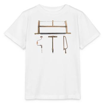 Werkzeugposter - Stanley/Stella Kinder T-Shirt MINI CREATOR  - Weiß - Vorne - Maike (125cm)