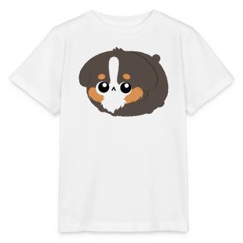 Chibi Berner Bergwelpe - Stanley/Stella Kinder T-Shirt MINI CREATOR  - Weiß - Vorne - Maike (125cm)