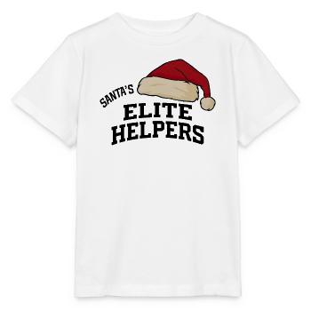 Santa Elite Helpers - Stanley/Stella Kinder T-Shirt MINI CREATOR  - Weiß - Vorne - Maike (125cm)