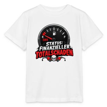 Benzinpreise Humor Design - Stanley/Stella Kinder T-Shirt MINI CREATOR  - Weiß - Vorne - Maike (125cm)