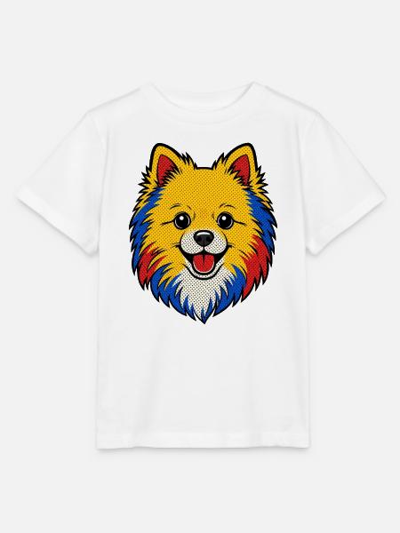 Zwergspitz - Stanley/Stella Kinder T-Shirt MINI CREATOR - Weiß