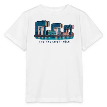 Rheinauhafen Köln - Stanley/Stella Kinder T-Shirt MINI CREATOR  - Weiß - Vorne - Maike (125cm)