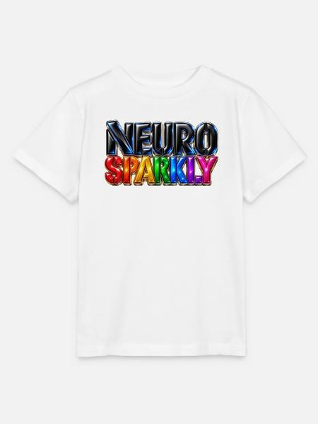Neuro Sparkly - Stanley/Stella Kinder T-Shirt MINI CREATOR - Weiß