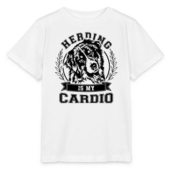 Australian Shepherd Herding is my Cardio Wilsigns - Stanley/Stella Kinder T-Shirt MINI CREATOR  - Weiß - Vorne - Maike (125cm)