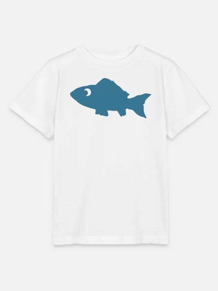 Fisch - Stanley/Stella Kinder T-Shirt MINI CREATOR - Weiß