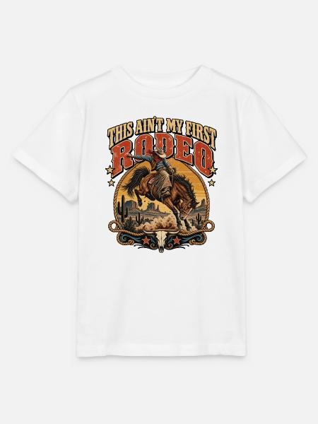 Das ist nicht mein erstes Rodeo - Stanley/Stella Kinder T-Shirt MINI CREATOR  - Weiß