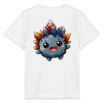 Kuschelkristall  - Stanley/Stella Kinder T-Shirt MINI CREATOR  - Weiß - Vorne - Maike (125cm)