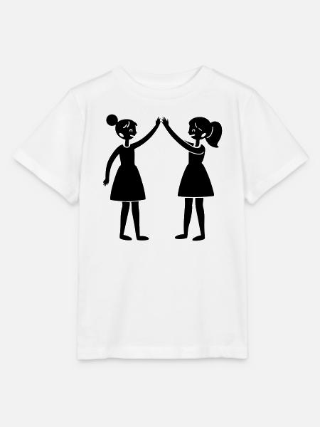 Freundinnen - Stanley/Stella Kinder T-Shirt MINI CREATOR  - Weiß