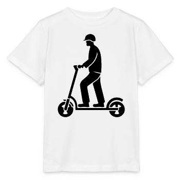 Scooter  - Stanley/Stella Kinder T-Shirt MINI CREATOR  - Weiß - Vorne - Maike (125cm)
