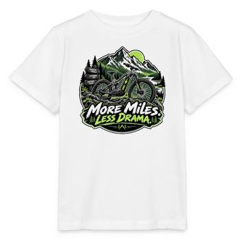 E-Bike Touren - Stanley/Stella Kinder T-Shirt MINI CREATOR  - Weiß - Vorne - Maike (125cm)