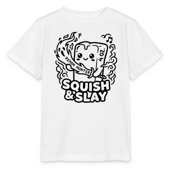 Squish & Slay – Butter Squishy Demon Hunter Kawaii - Stanley/Stella Kinder T-Shirt MINI CREATOR  - Weiß - Vorne - Maike (125cm)
