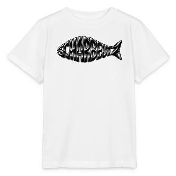 Scharbeutz schwarz - Stanley/Stella Kinder T-Shirt MINI CREATOR  - Weiß - Vorne - Maike (125cm)