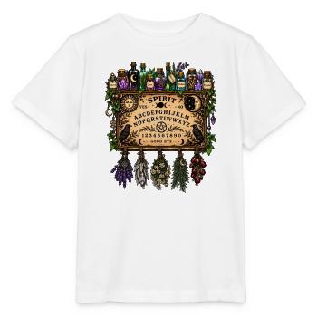 Spirit Board Illustration – Zaubertränke, Magie - Stanley/Stella Kinder T-Shirt MINI CREATOR  - Weiß - Vorne - Maike (125cm)