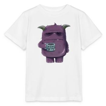 Morgenmuffel - Stanley/Stella Kinder T-Shirt MINI CREATOR  - Weiß - Vorne - Maike (125cm)