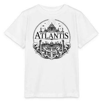 Atlantis Ancient City Emblem - Stanley/Stella Kinder T-Shirt MINI CREATOR  - Weiß - Vorne - Maike (125cm)