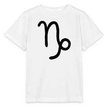 Steinbock-Tierkreiszeichen - Stanley/Stella Kinder T-Shirt MINI CREATOR  - Weiß - Vorne - Maike (125cm)