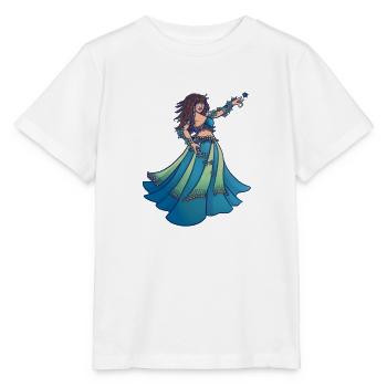 Azure Star Dancer - Stanley/Stella Kinder T-Shirt MINI CREATOR  - Weiß - Vorne - Maike (125cm)