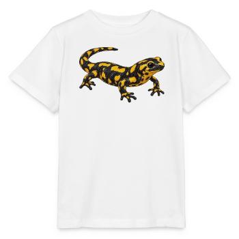 Feuersalamander - Stanley/Stella Kinder T-Shirt MINI CREATOR  - Weiß - Vorne - Maike (125cm)