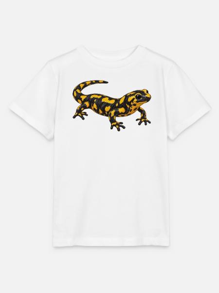 Feuersalamander - Stanley/Stella Kinder T-Shirt MINI CREATOR - Weiß