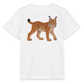 Luchs - Stanley/Stella Kinder T-Shirt MINI CREATOR  - Weiß - Vorne - Maike (125cm)