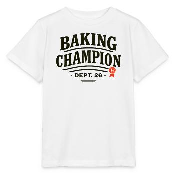 Backchampion Abzeichen – Dept 26 - Stanley/Stella Kinder T-Shirt MINI CREATOR  - Weiß - Vorne - Maike (125cm)
