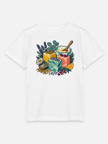 Seifenwerkstatt – Duftende Ideen von Hand - Stanley/Stella Kinder T-Shirt MINI CREATOR - Weiß