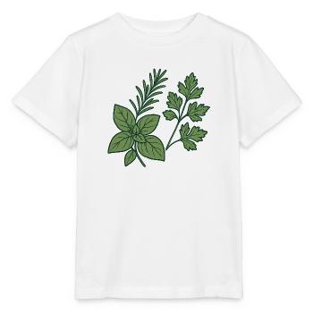 Herbs & Kitchen Garden – Motiv Geschenkidee. - Stanley/Stella Kinder T-Shirt MINI CREATOR  - Weiß - Vorne - Maike (125cm)