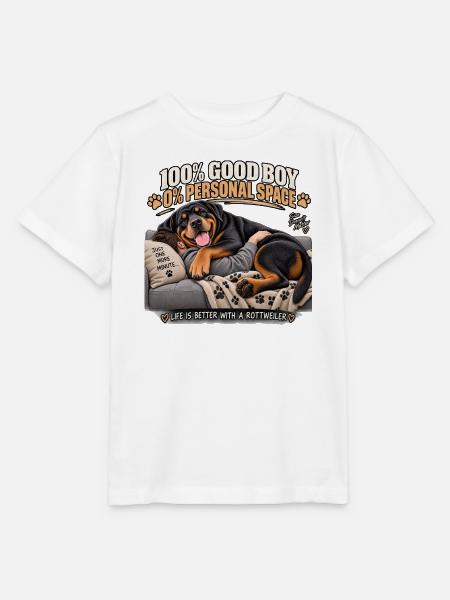 100% braver Junge, eigener Raum - Stanley/Stella Kinder T-Shirt MINI CREATOR  - Weiß
