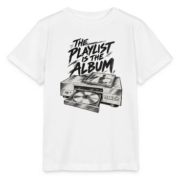 Die Playlist ist das Album - Stanley/Stella Kinder T-Shirt MINI CREATOR  - Weiß - Vorne - Maike (125cm)