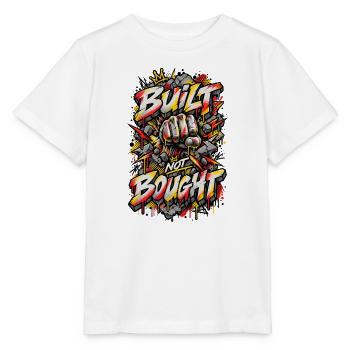 Gebaut Nicht Gekauft - Stanley/Stella Kinder T-Shirt MINI CREATOR  - Weiß - Vorne - Maike (125cm)