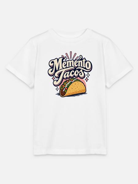 Memento Tacos Retro-Logo - Stanley/Stella Kinder T-Shirt MINI CREATOR - Weiß