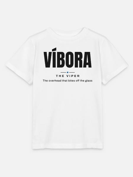 Víbora — Die Viper | Echtes Padel-Vokabular - Stanley/Stella Kinder T-Shirt MINI CREATOR - Weiß