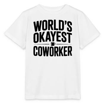 Der beste Kollege der Welt - Stanley/Stella Kinder T-Shirt MINI CREATOR  - Weiß - Vorne - Maike (125cm)
