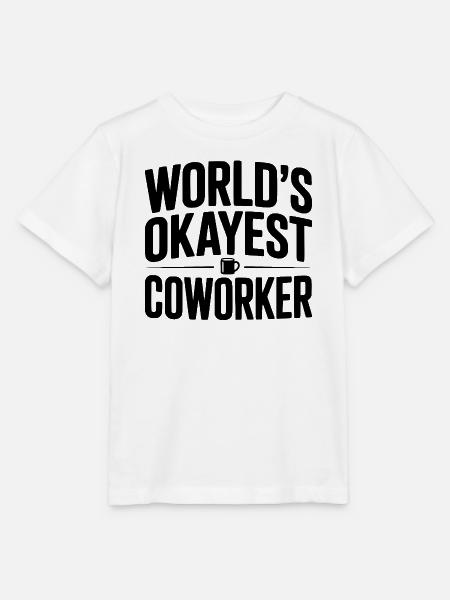 Der beste Kollege der Welt - Stanley/Stella Kinder T-Shirt MINI CREATOR  - Weiß