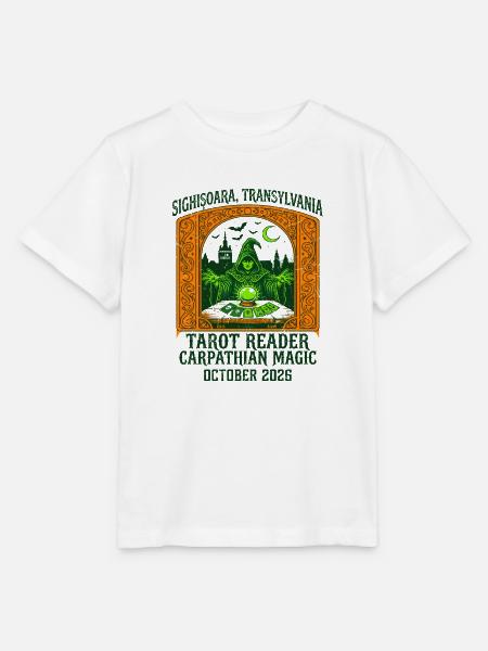 Carpathian Magic Tarot Reader Sighișoara - Stanley/Stella Kinder T-Shirt MINI CREATOR  - Weiß