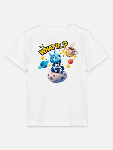 WAS, WENN...? - Stanley/Stella Kinder T-Shirt MINI CREATOR - Weiß