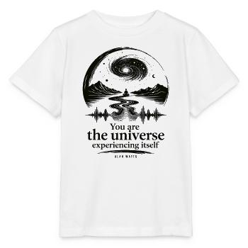 Universum, das sich selbst erlebt - Stanley/Stella Kinder T-Shirt MINI CREATOR  - Weiß - Vorne - Maike (125cm)