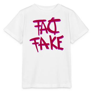 Graffiti Fake Statement Design - Stanley/Stella Kinder T-Shirt MINI CREATOR  - Weiß - Vorne - Maike (125cm)